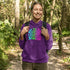 This hoodie features a stunning colorful gradient graphic that will make you stand out on your outdoor escapades. With the inspiring saying "Not All Who Wander Are Lost" emblazoned across the front, this hoodie is not just a piece of clothing, but a statement of your adventurous spirit and love for exploration.